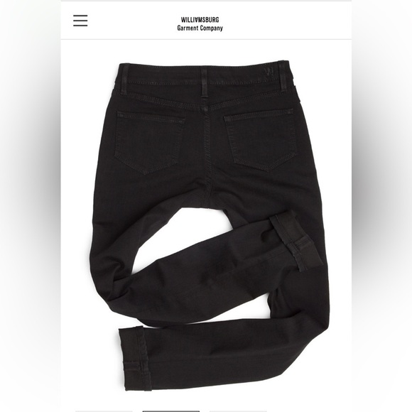 GUC Williamsburg Garment Denim Black Jeans size 24 ladies Rare jeans limited - Picture 2 of 8